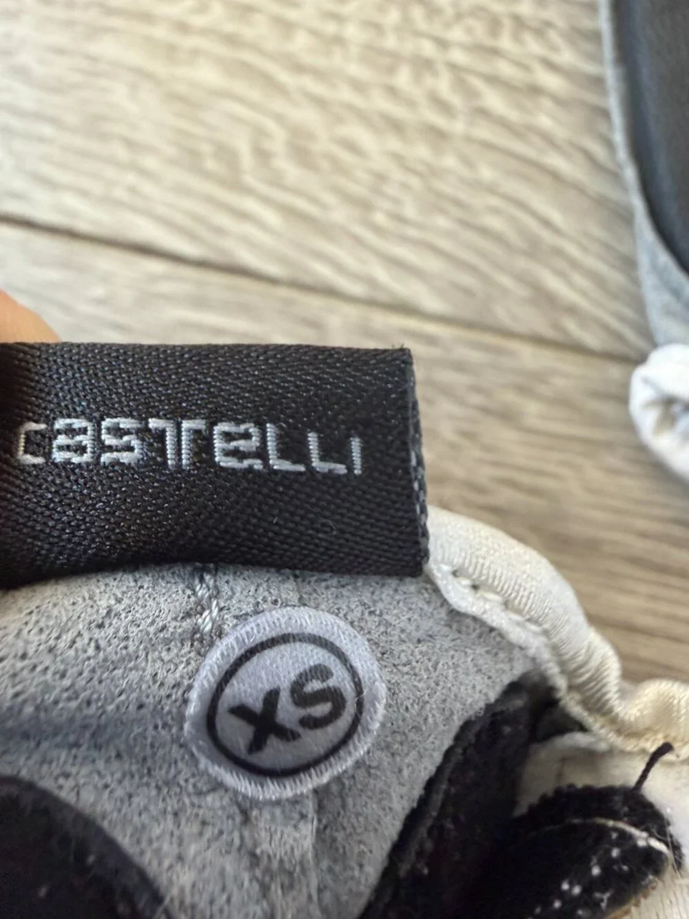 Castelli Rosso Corsa Cycling Gloves XS White/Black